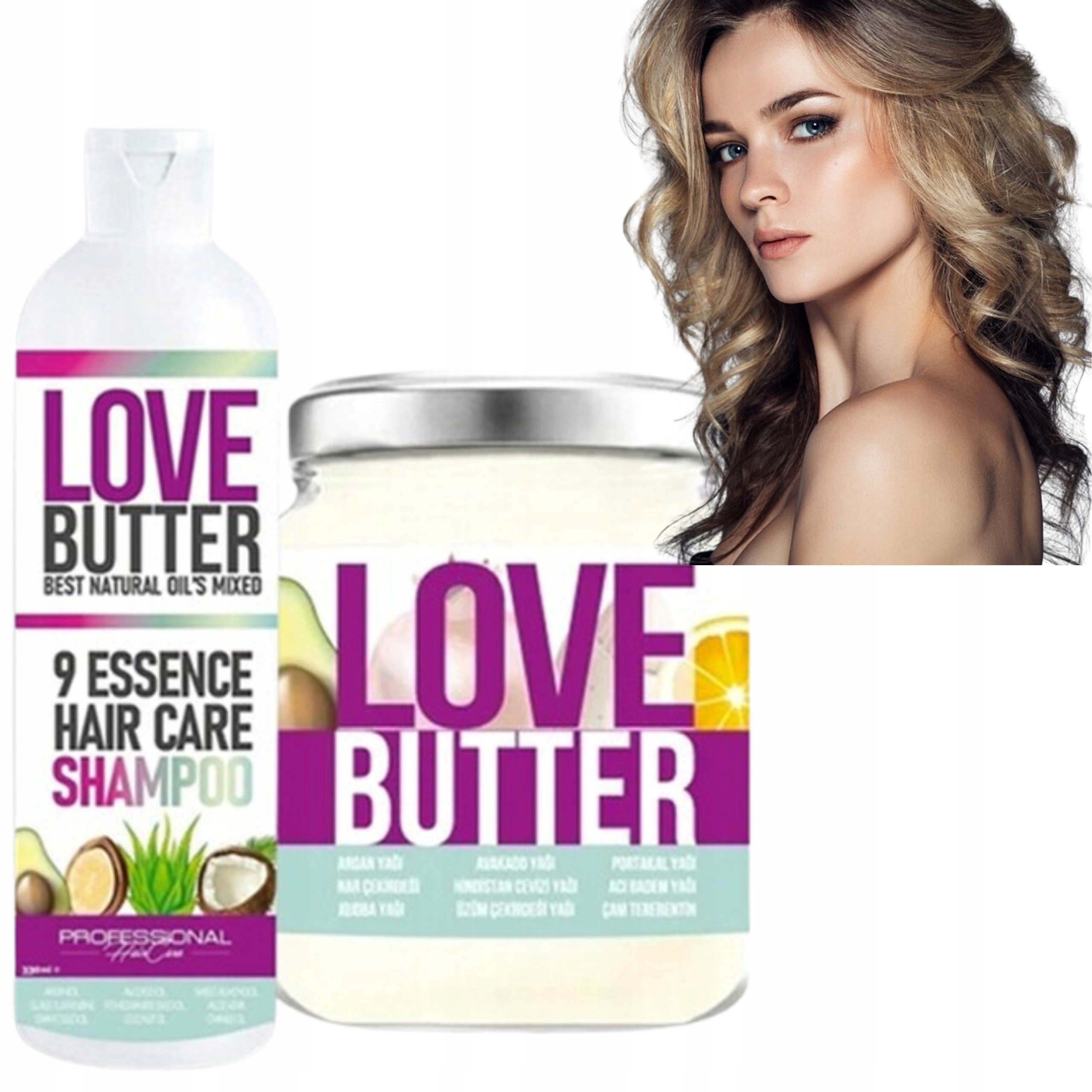 Zestaw pielęgnujący Love Hair Butter Szampon+Maska